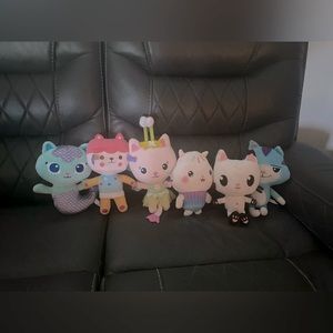 Gabbys dollhouse stuffed animals 8 in bundle